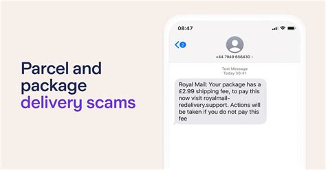 parcel delivery scam texts